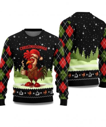 2025 Christmasomnia Ugly Christmas Sweater