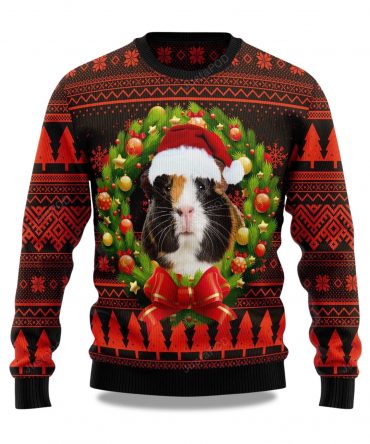2025 Cute Guinea Pig Christmas Ugly Sweater