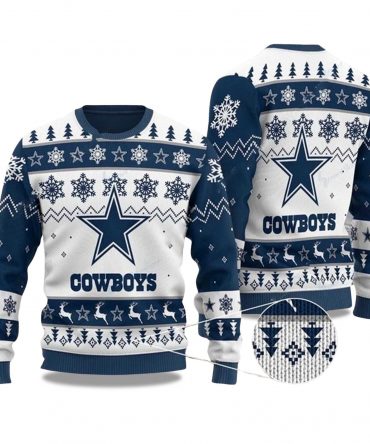 2025 Dallas Cowboys Ugly Christmas Sweater
