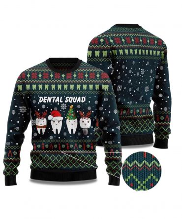 2025 Dental Squad Ugly Christmas Sweater