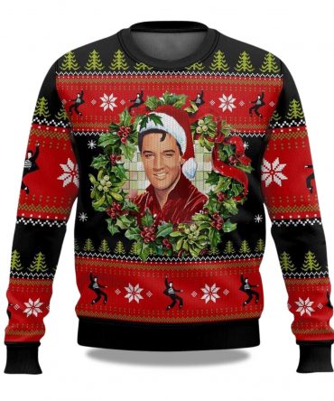 2025 Elvis Presley Christmas Ugly Sweater