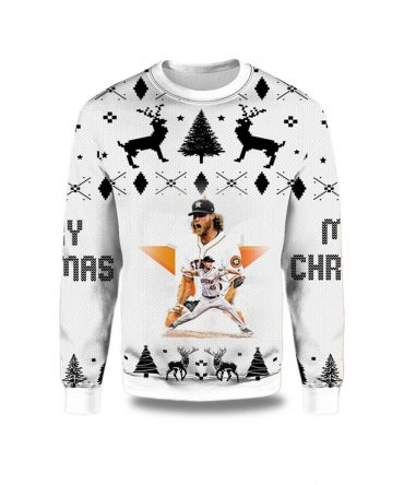 2025 Gerrit Cole Houston Astros Ugly Christmas Sweater