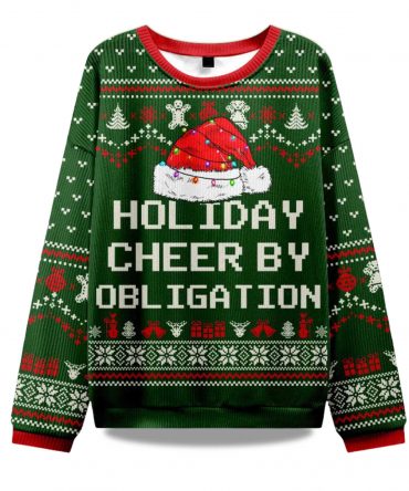 2025 Holiday Cheer by Obligation Ugly Christmas Sweater