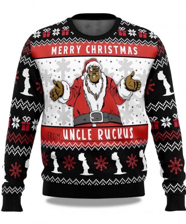 2025 Merry Christmas From Uncle Ruckus Ugly Christmas Sweater