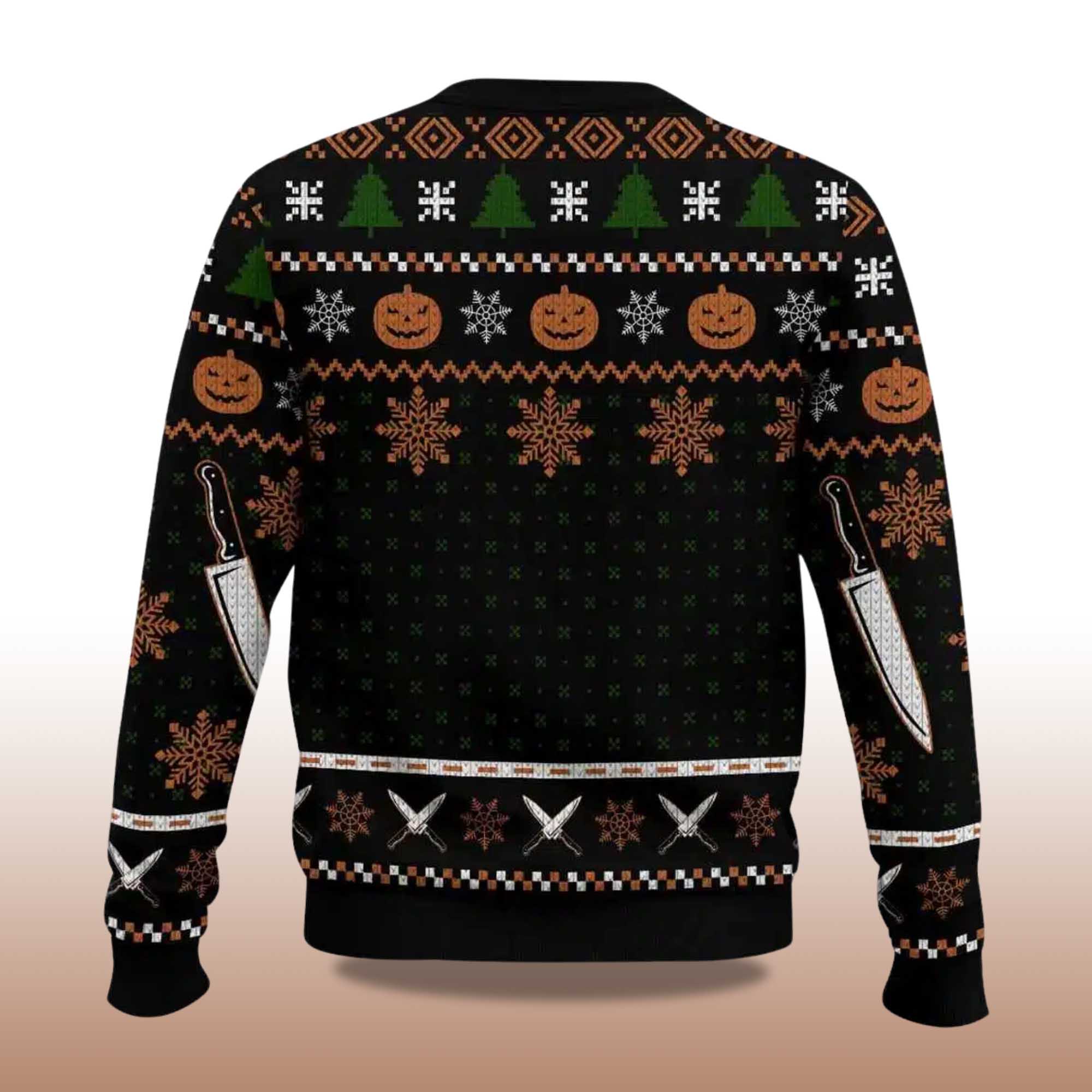 2025 Michael Myers Ugly Christmas Sweater - Image 2