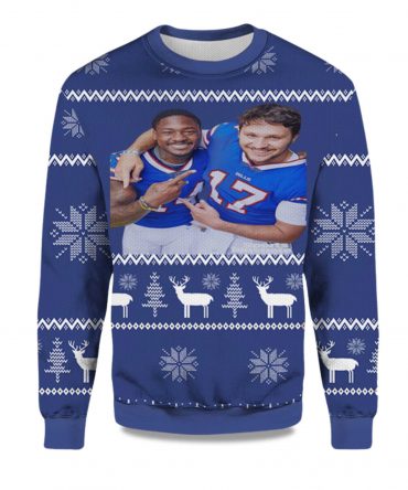 2025 National Best Friend Day Bills Ugly Sweater