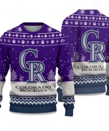 2025 Rockies Ugly Christmas Sweater