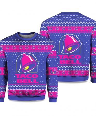 2025 Taco Bell Ugly Christmas Sweater