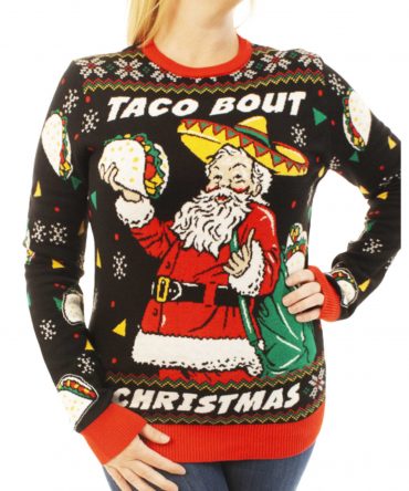 2025 Taco Bout Christmas Ugly Sweater