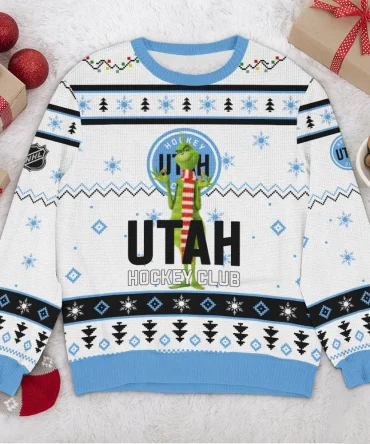 Special Release Utah Hockey Club NHL Ugly Sweater All Over Prints Christmas Season HONHL170924SW23UHC
