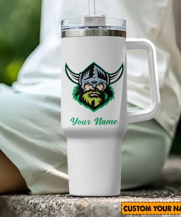 Personalized Viking Tumbler with Handle – Custom Name Insulated Mug