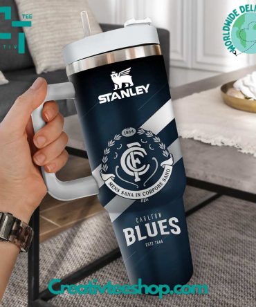 Carlton Blues Insulated Travel Mug - Stylish & Durable Hydration On-the-Go