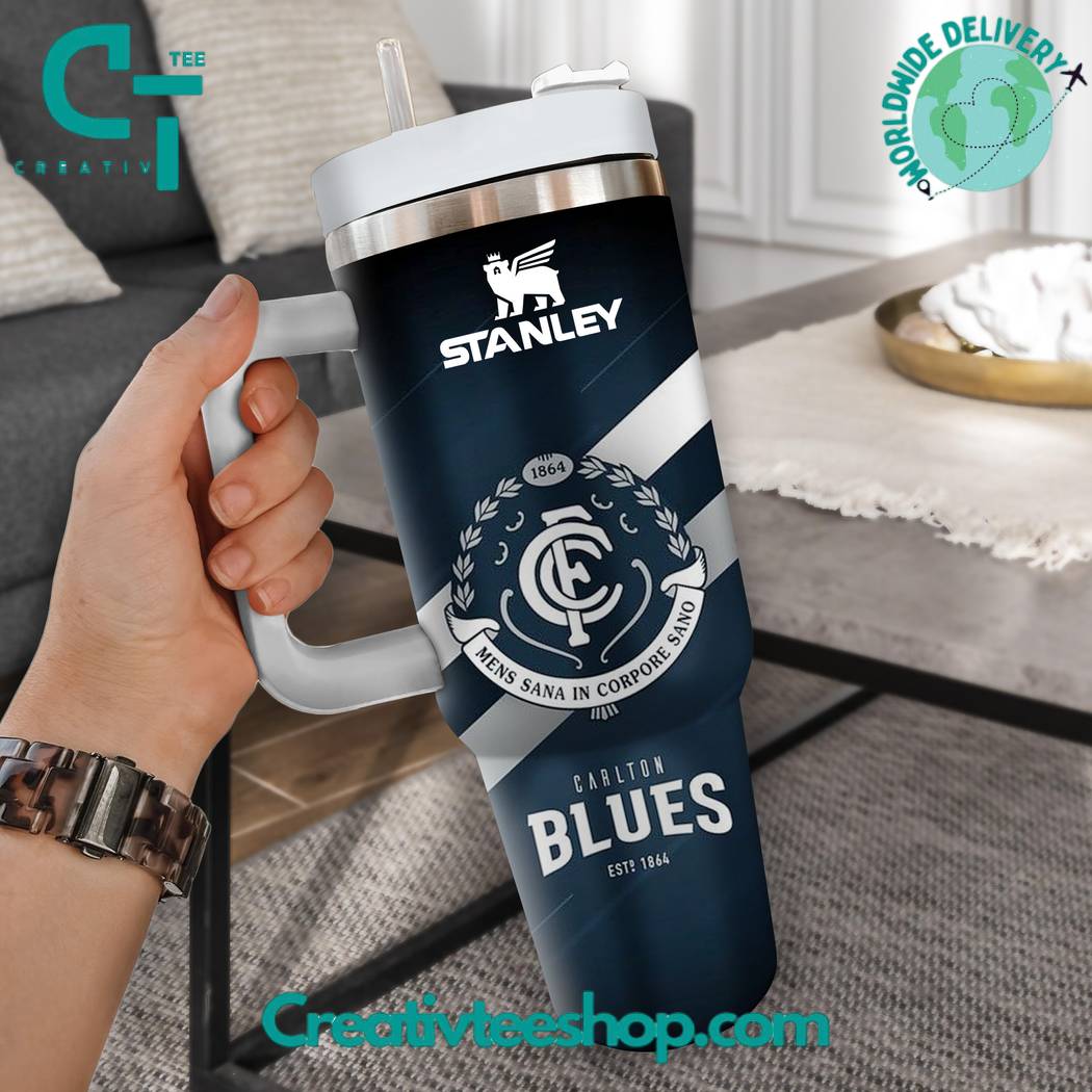 Premium Carlton Blues Travel Mug - Insulated and Stylish for On-the-Go