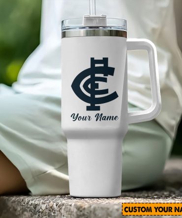 Personalized Insulated Tumbler with Handle - Custom Name Drinkware
