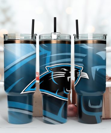 Premium Insulated Sports Team Tumbler with Lid and Straw - Keeps Drinks Hot or Cold