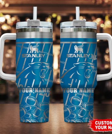 Customizable Stanley Tumbler - Personalized NFL Sports Design