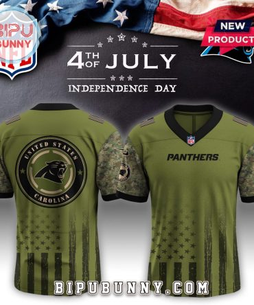Carolina Panthers NFL x Independence Day Baseball Jersey