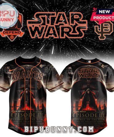 Celebrating 20 Years of Star Wars Giants Baseball Jersey