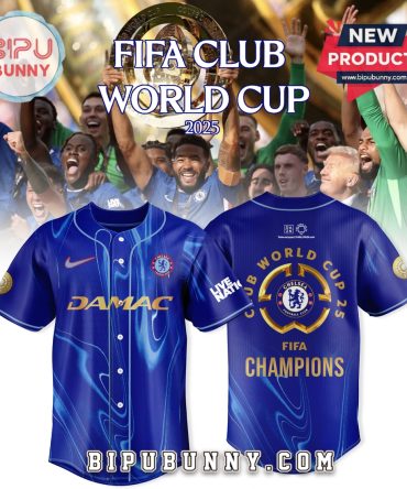 Chelsea FIFA Club World Cup Champions Baseball Jersey