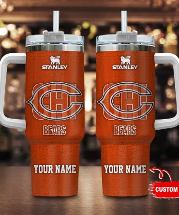 Customizable Bears Tumbler with Handle - Personalize Your Drinkware Today!