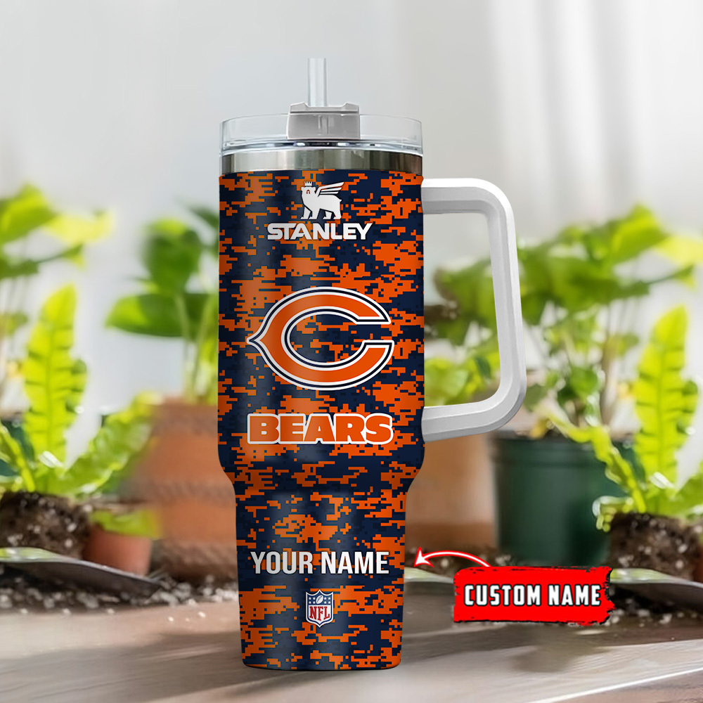 Customizable NFL Team Tumbler - Personalized Stanley Mug for Fans - Image 2