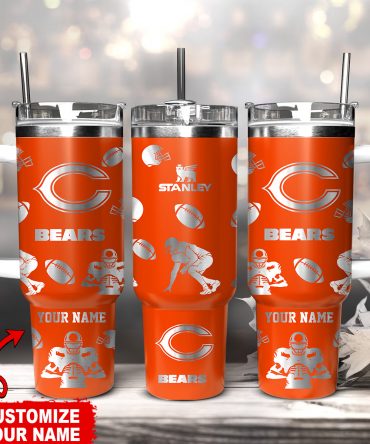 Customizable Football Fan Tumbler - Personalize with Your Name