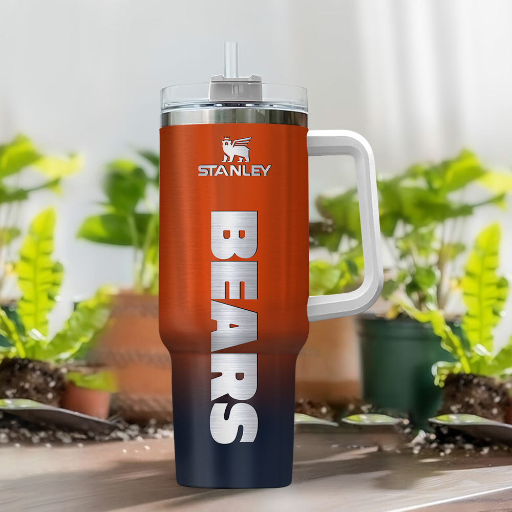 Customizable Sports Team Tumbler with Handle & Straw - Personalize with Your Name - Image 2