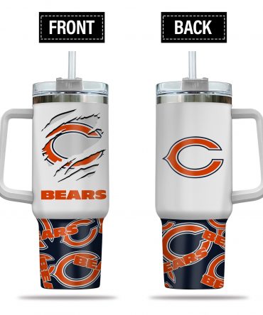 Ultimate Fan Insulated Tumbler with Handle & Straw - Bears Edition