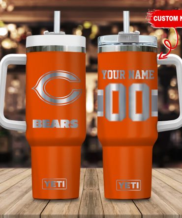 Customizable YETI Tumbler - Personalize with Your Name - Bears Edition