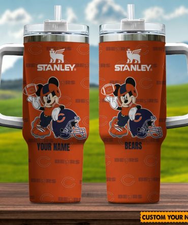 Customizable Mickey Mouse Football Tumbler - Perfect for Fans and Personal Gifts