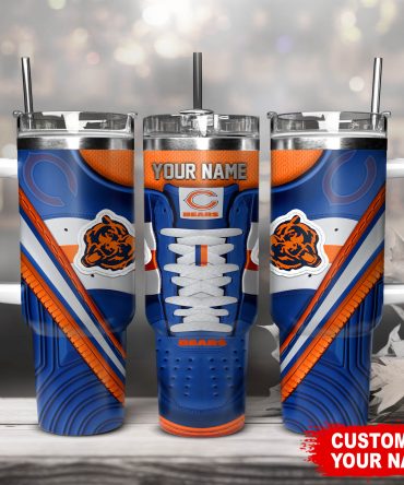 Personalized Sports Team Tumbler with Custom Name - Perfect Gift for Fans