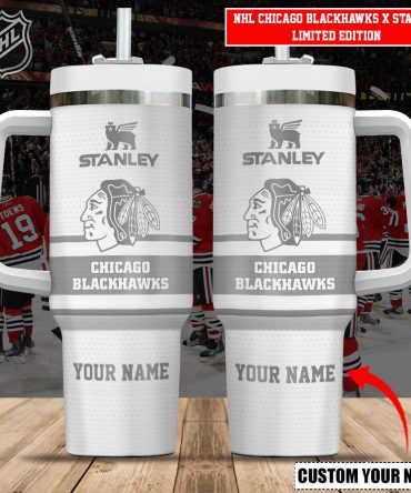 Personalized NHL Chicago Blackhawks Stanley Tumbler - Limited Edition