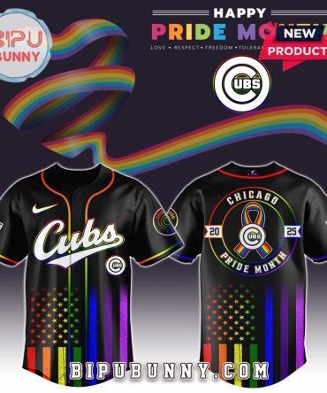 Chicago Cubs Happy Pride Month Baseball Jersey