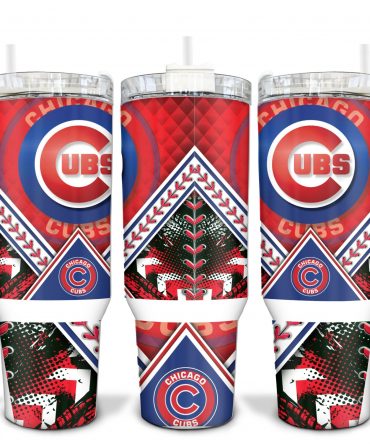 Chicago Cubs Insulated Travel Mug - Show Your Team Spirit On-the-Go!