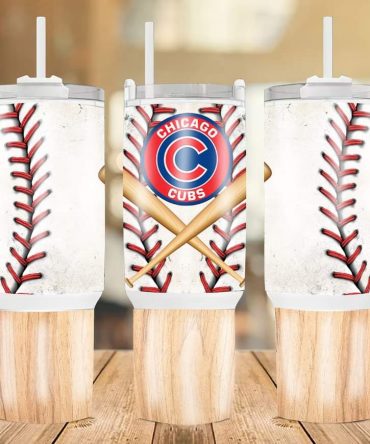 Chicago Cubs Baseball Tumbler Mug - Perfect Gift for Sports Fans