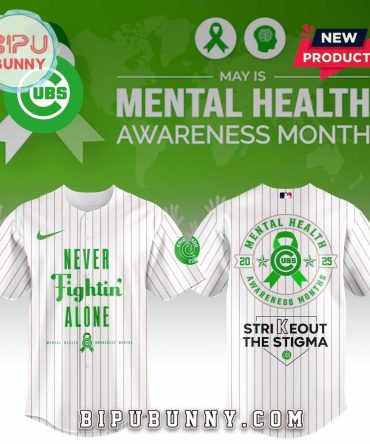 Chicago Cubs MLB Mental Health Awareness Baseball Jersey