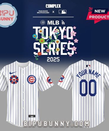 Chicago Cubs MLB World Tour Tokyo Series Baseball Jersey