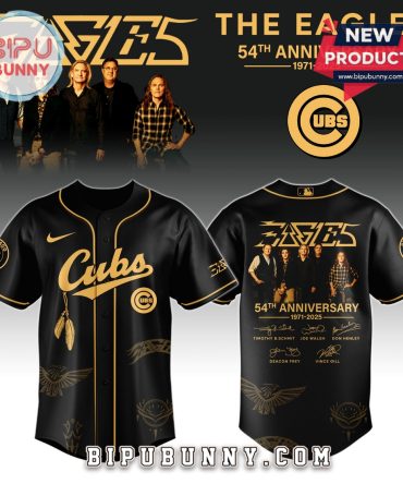 Chicago Cubs MLB x Eagles Band Music 2025 Baseball Jersey