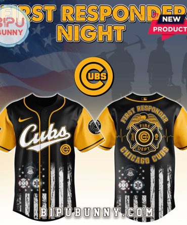 Chicago Cubs MLB x First Responders Night Baseball Jersey