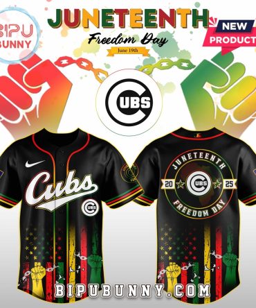 Chicago Cubs MLB x Juneteenth Day 2025 Baseball Jersey