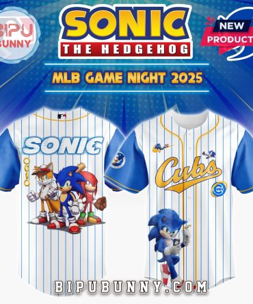 Chicago Cubs MLB x Sonic Game Night Baseball Jersey