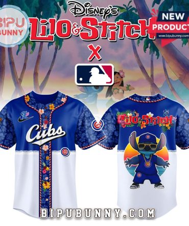 Chicago Cubs x Lilo and Stitch Baseball Jersey 2025