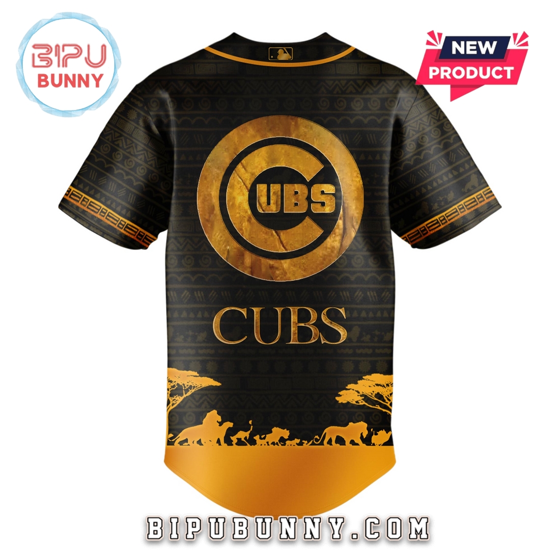 Chicago Cubs x The Lion King Exclusive Baseball Jersey - Image 3
