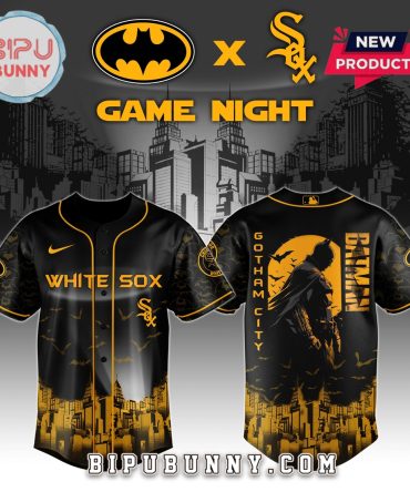 Chicago White Sox MLB x Batman Game Night Baseball Jersey