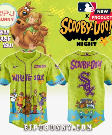 Chicago White Sox MLB x Scooby Doo Baseball Jersey