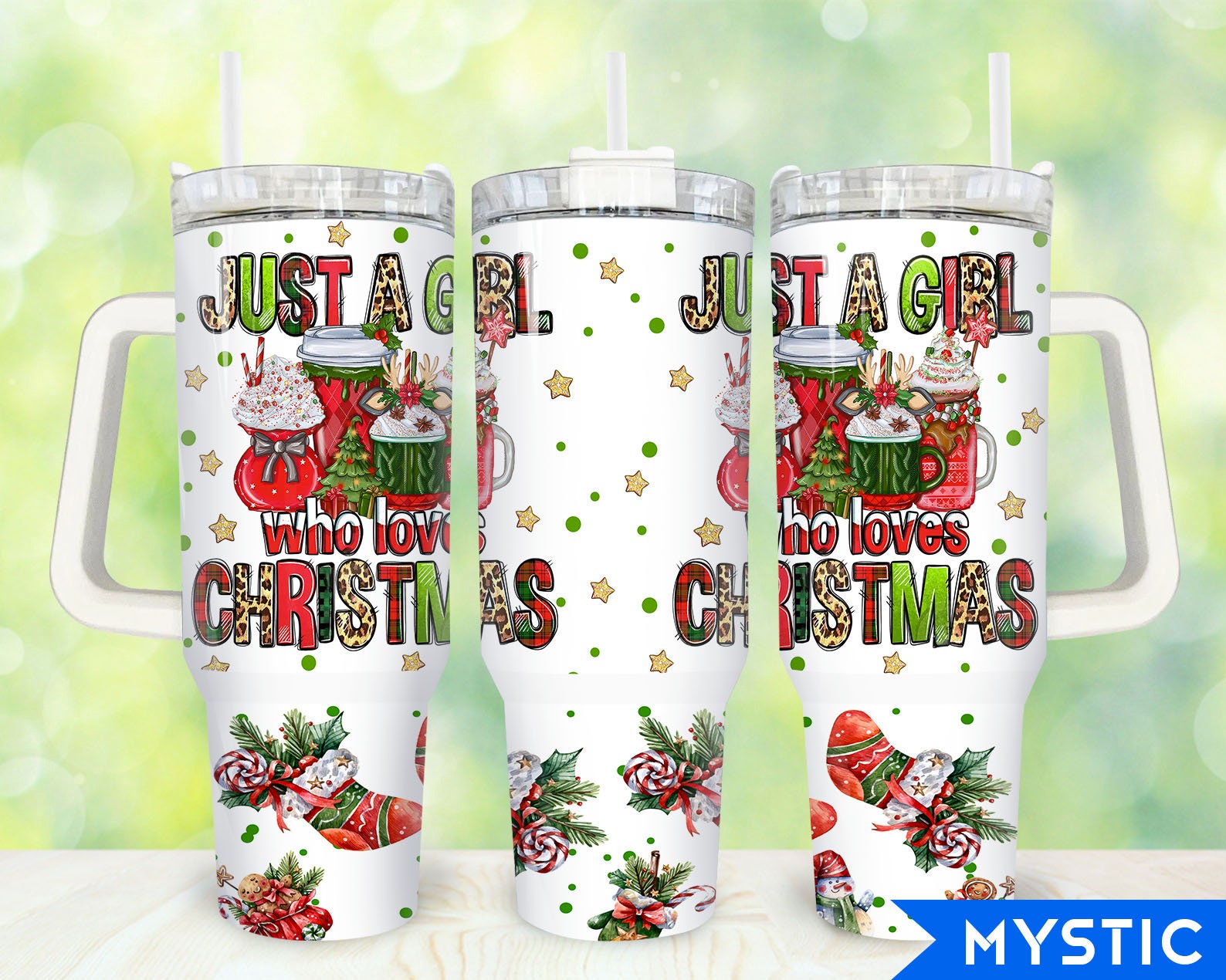 Festive Christmas Travel Mug - Perfect Gift for Holiday Lovers