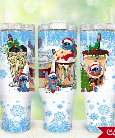 Festive Cartoon Character Insulated Tumbler - Perfect Holiday Gift