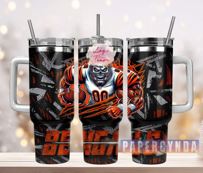 Ultimate Sports Fan Tumbler - Bold Design with Handle & Straw