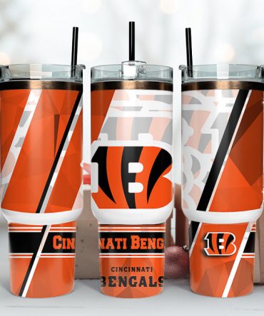 Cincinnati Bengals Insulated Tumbler Mug - Perfect Gift for Football Fans
