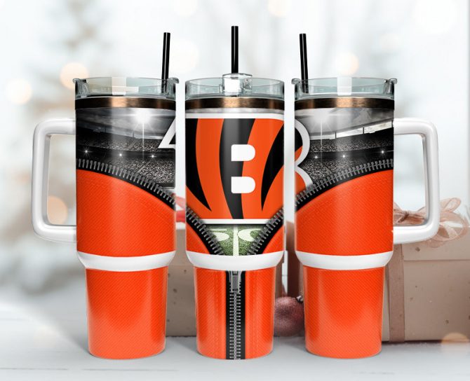 Bold Football Team Insulated Tumbler with Handle - Perfect Gift for Fans